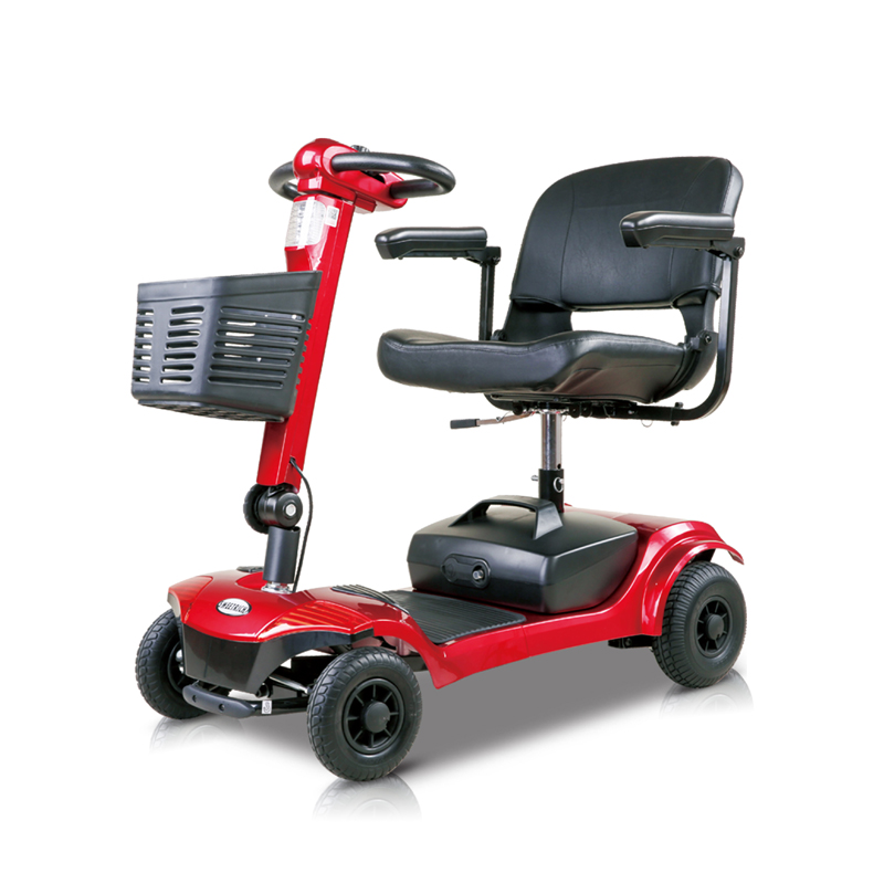 SW1000L Hareketlilik Scooter 9 inç 4 tekerlek scooterları göndermeye hazır