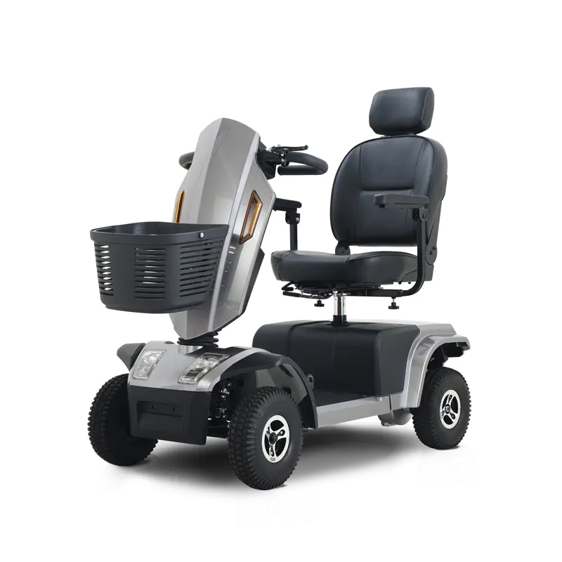 S25 Rollblback 4 tekerlekli engelli engelli mobilite ağır elektrikli scooter