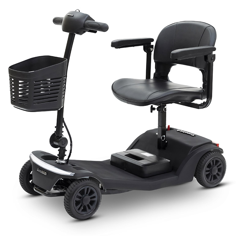 S2 küçük boyutlu küçük kompakt ayarlanabilir katlanır katlanır mobilite scooter